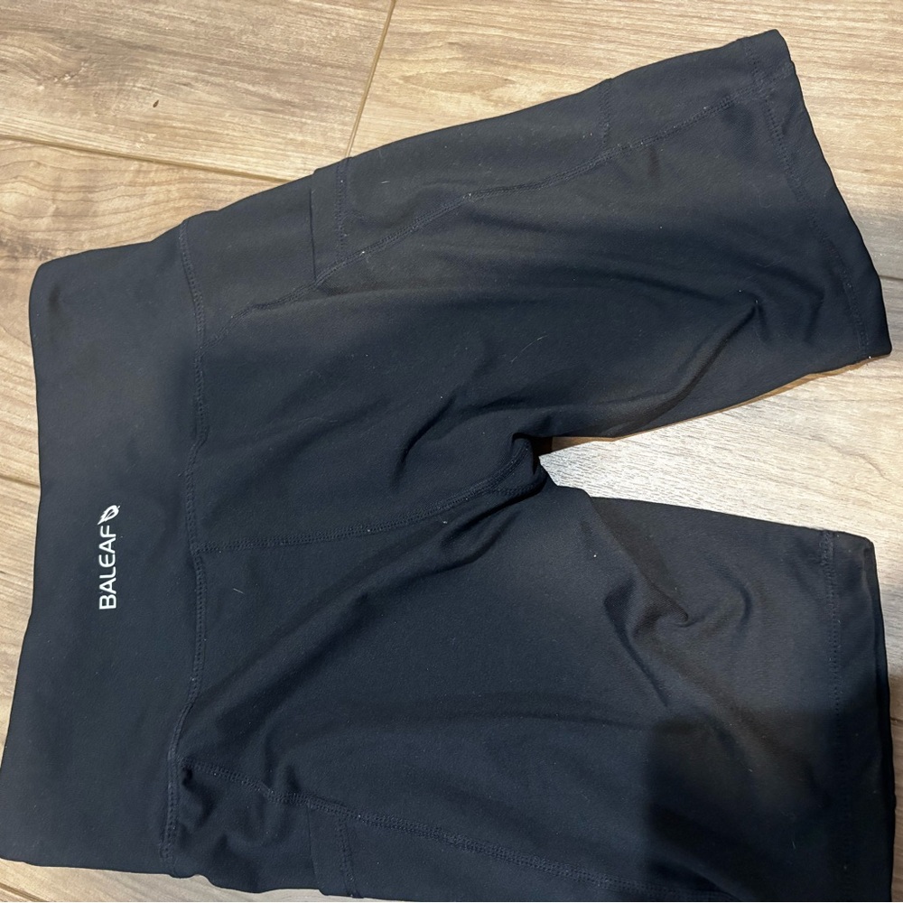 Baleaf Black Athletic biker shorts